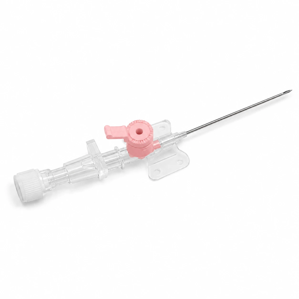 I.V. Cannula with injection valve